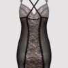 Lovehoney Plus Size Entice Me Black Lace Dress
