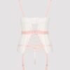 Lovehoney Plus Size Vintage Bliss Ivory Lace Open-Back Basque Set