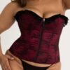 Lovehoney Plus Size Lace Silhouette Corset