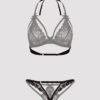 a36263g66947_5 Lovehoney Plus Size Underwired Lace Triangle Bra and Crotchless G-String Set