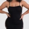 Lovehoney Plus Size Hourglass Black Mini Dress