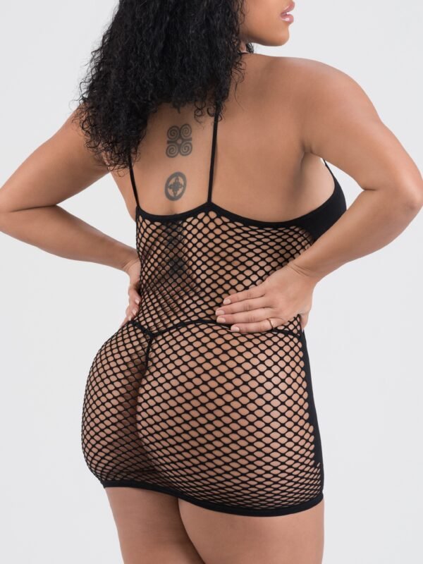 Lovehoney Plus Size Hourglass Black Mini Dress
