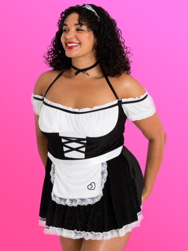 Lovehoney Fantasy Plus Size French Fancy Maid Costume
