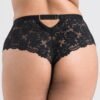 a46820g84116_3 Lovehoney Mindful Black Recycled Lace Shorts