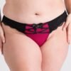 Lovehoney Plus Size Boudoir Belle Cherry Garter Thong