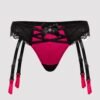 Lovehoney Plus Size Boudoir Belle Cherry Garter Thong