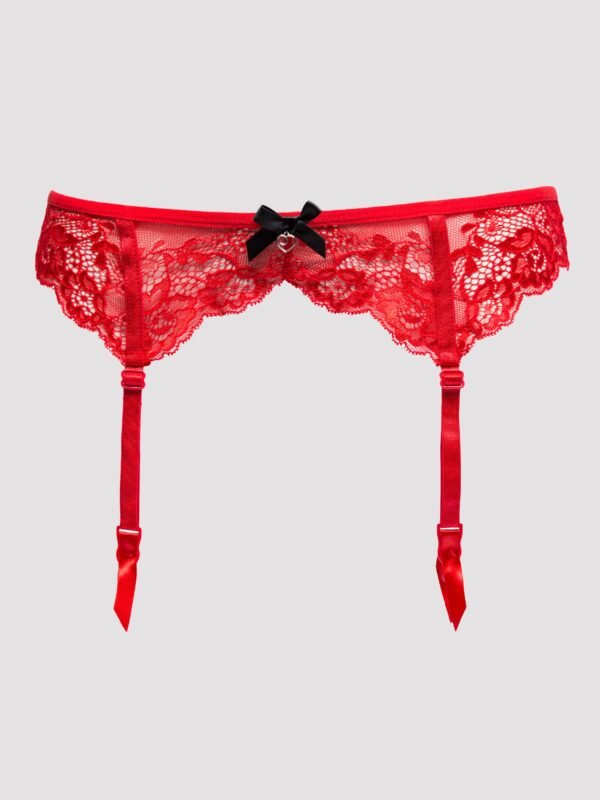 a32849g58265_5 Lovehoney Love Me Red Lace Garter Belt