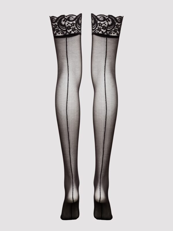 Lovehoney Plus Size Sheer Back-Seam Stockings