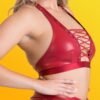 a48411g86227_2 Lovehoney Fierce Leather Look Lace-Up Red Halterneck Bra