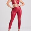 a48411g86227_4 Lovehoney Fierce Leather Look Lace-Up Red Halterneck Bra