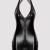 a44249g79746_1 Lovehoney Plus Size Fierce Leather-Look Lace-Up Dress