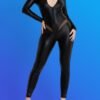 Lovehoney Fierce Wet Look Zipper Cut-Out Catsuit
