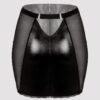 Lovehoney Fierce Wet Look and Lace Zip-Up Skirt