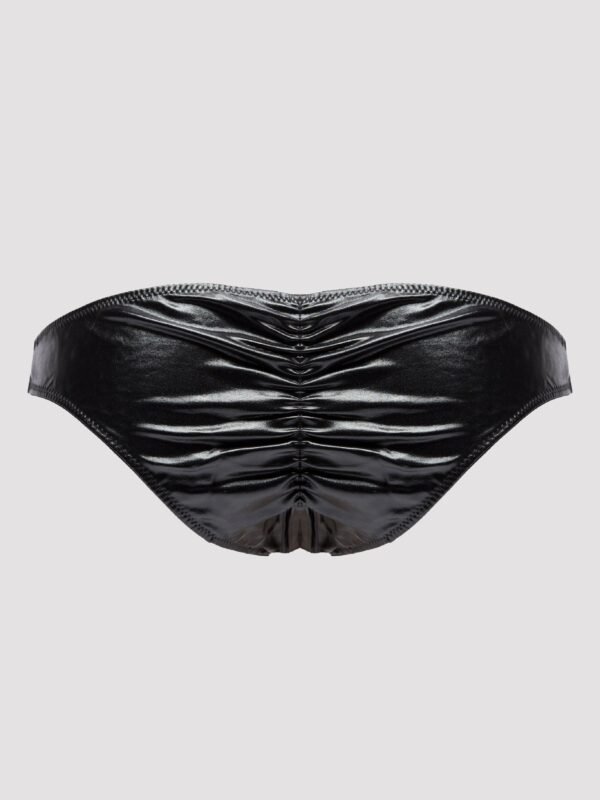Lovehoney Wet Look Crotchless Panties