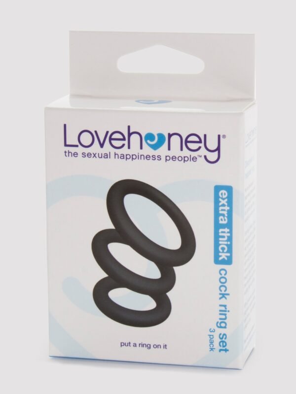 a32874g58319_6 Lovehoney Get Hard Extra Thick Silicone Cock Ring Set (3 Count)