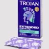 2642_1 Trojan Extended Pleasure Latex Condoms (12 Count)