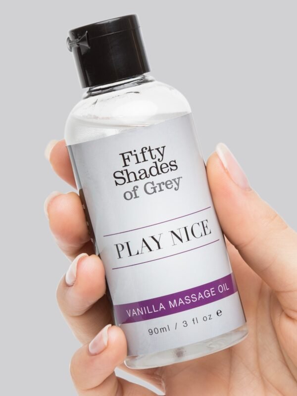 Fifty Shades of Grey Play Nice Vanilla Massage Oil 3 fl oz