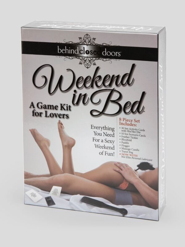 a38334g70705_6 Weekend in Bed Bondage Kit and Game (8 Piece)