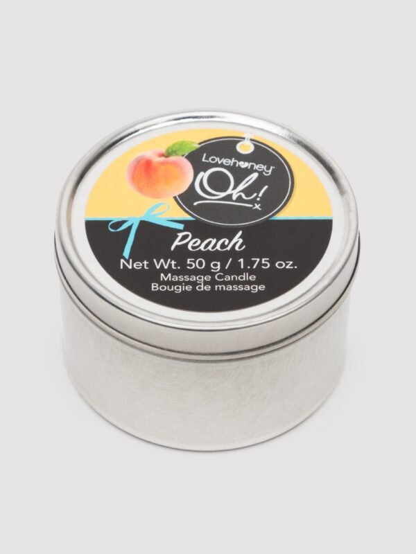 86345_3 Lovehoney Oh! Peach Massage Candle 2.1 oz