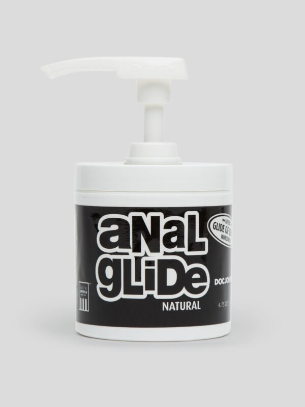 Doc Johnson Natural Anal Lubricant Tub 4.5 fl oz