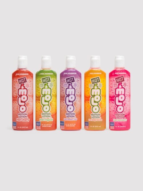 Doc Johnson Hot Motion Lotion Massage Lubricants (5 x 1.0 fl oz)