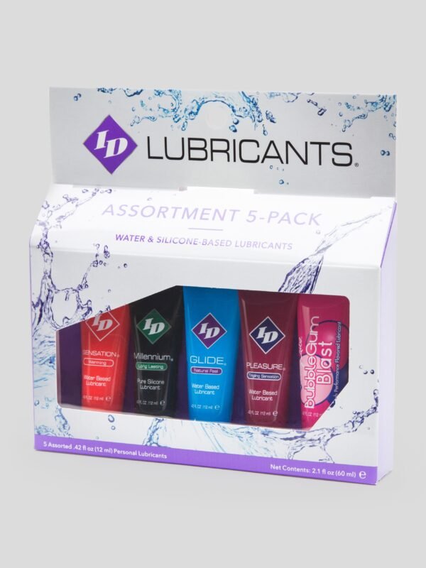 ID Lubricants Assorted Travel Pack (5 x 0.4 fl oz)