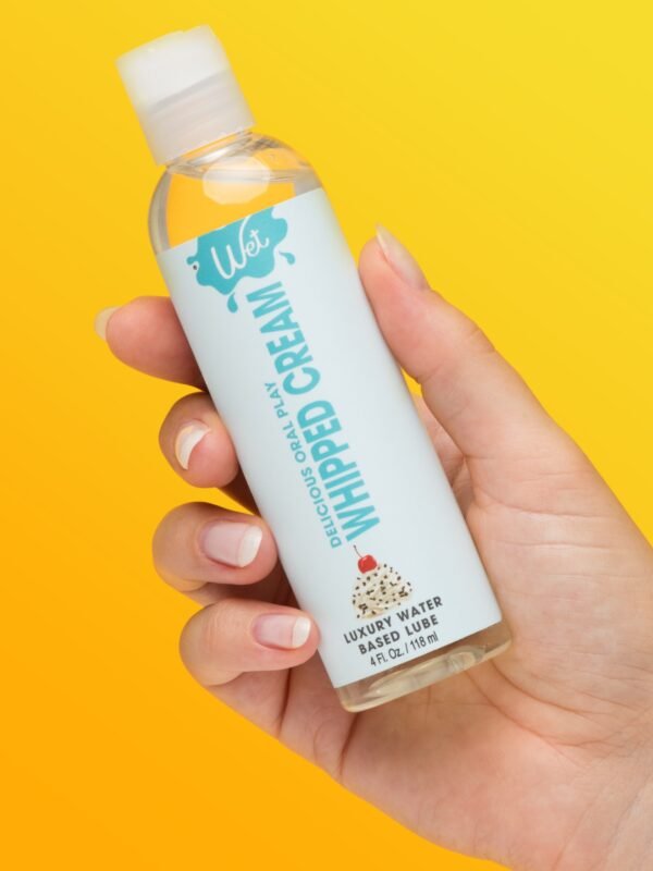 86472_2 Wet Desserts Whipped Cream Flavored Lubricant 4 fl oz