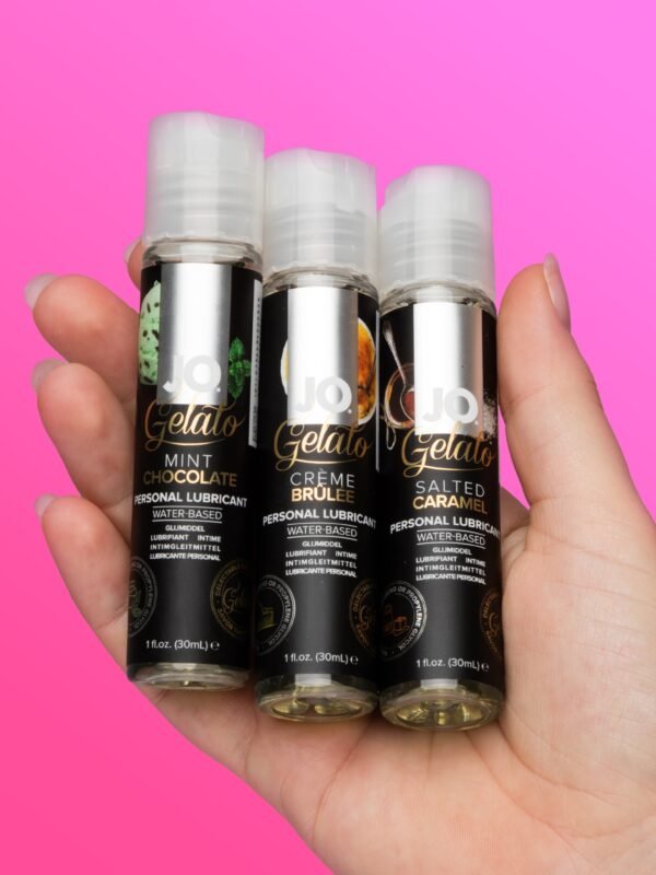 87401_2 System JO Tri Me Gelato Triple Pack Lubricants 1 fl oz