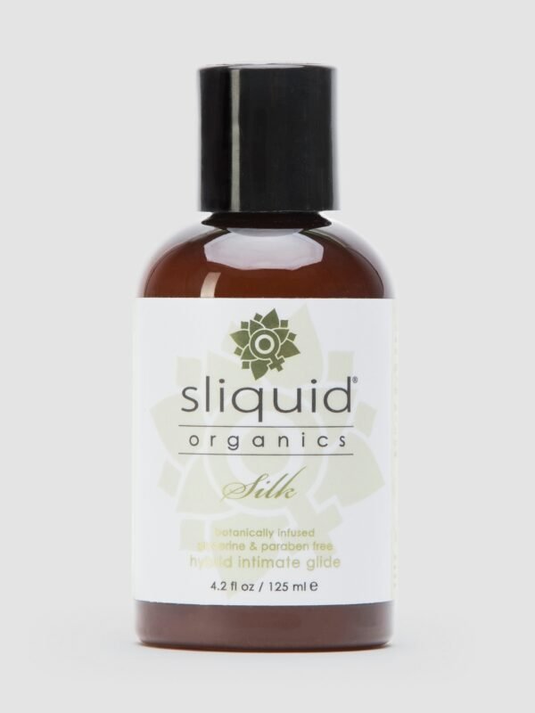 Sliquid Organics Natural Silk Hybrid Lubricant 4.2 fl oz