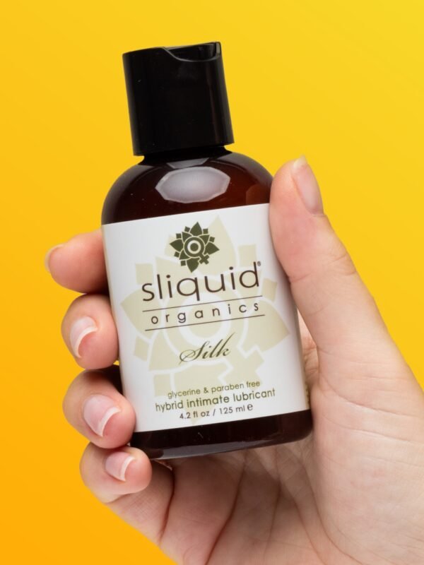 Sliquid Organics Natural Silk Hybrid Lubricant 4.2 fl oz