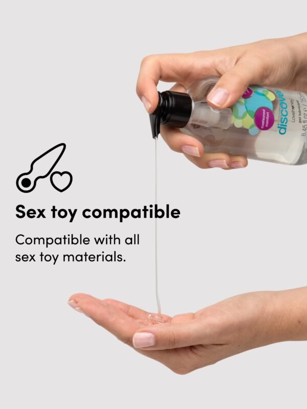66588_4 Lovehoney Discover Water-Based Anal Lubricant 8.5 fl oz