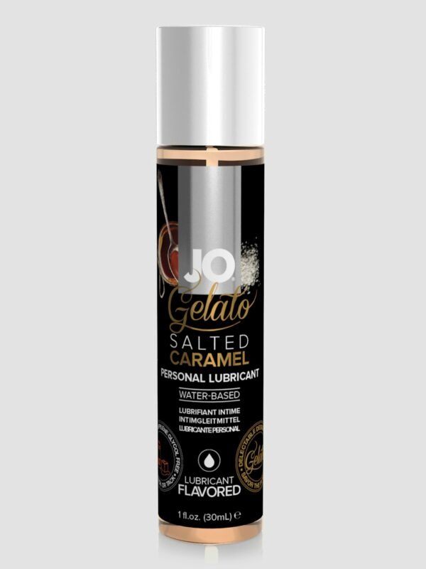 System JO Gelato Salted Caramel Flavored Lubricant 1 fl oz