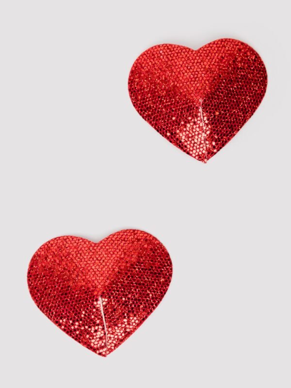 Lovehoney Oh! Red Heart Shaped Nipple Pasties