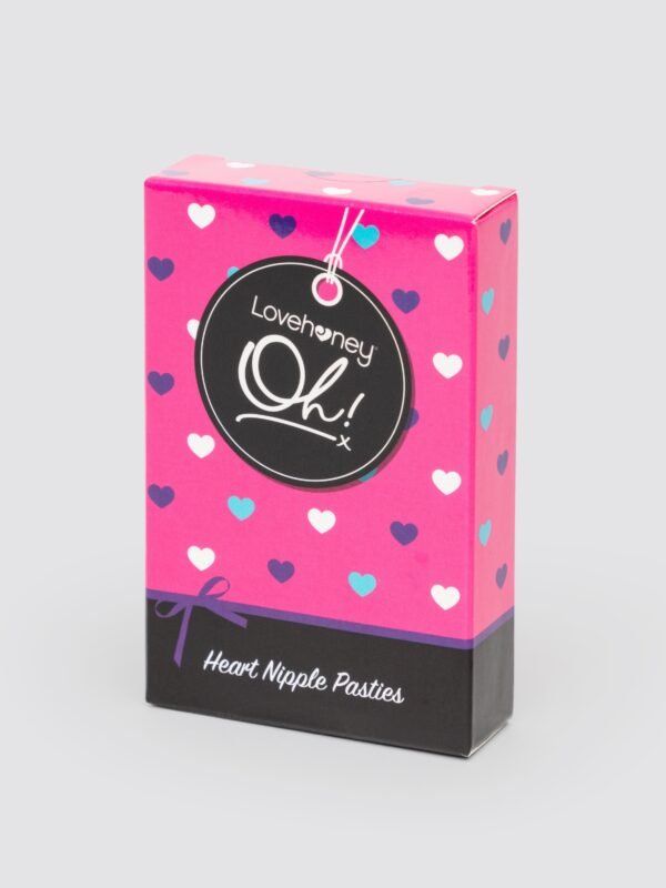 Lovehoney Oh! Red Heart Shaped Nipple Pasties