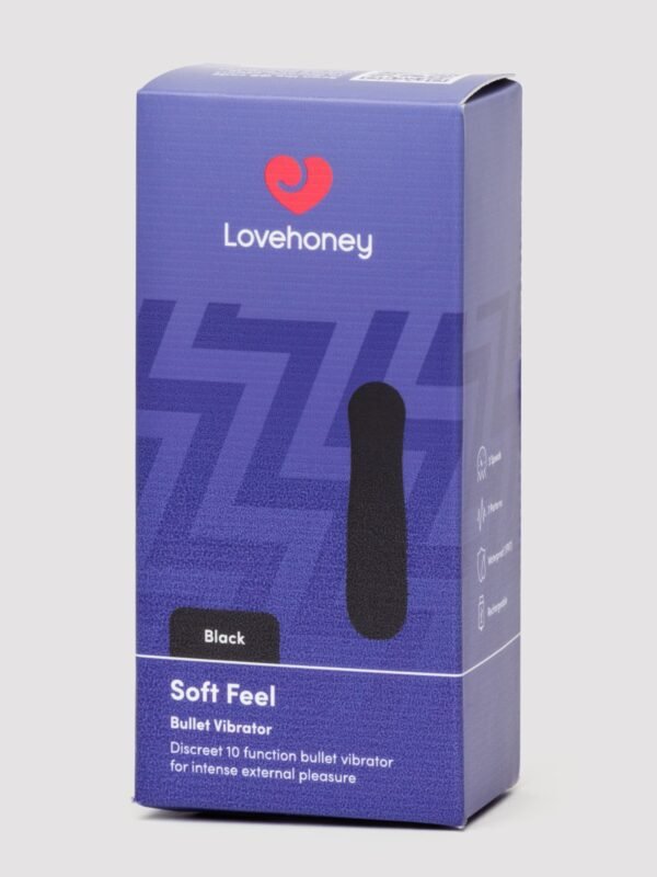 Lovehoney Black Soft Feel Bullet Vibrator