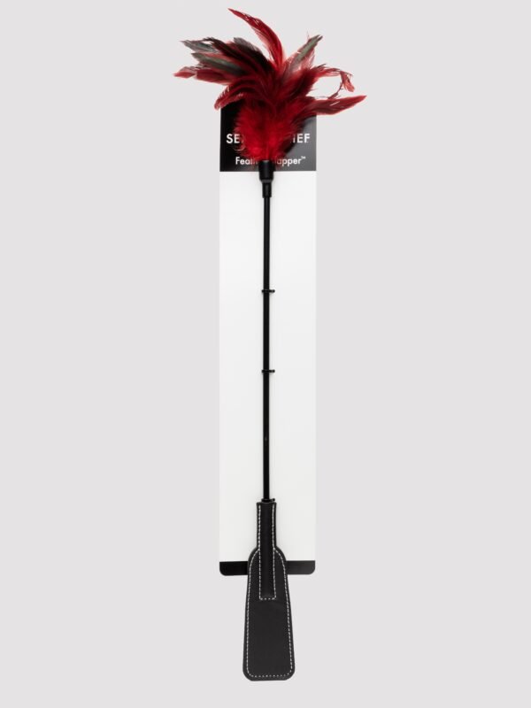 85824_6 Sex & Mischief 2-in-1 Feather Tickler Riding Crop