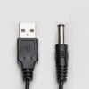 USB to 5mm Barrel Jack DC Power Cable