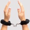 Lovehoney Black Furry Handcuffs