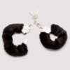 Lovehoney Black Furry Handcuffs