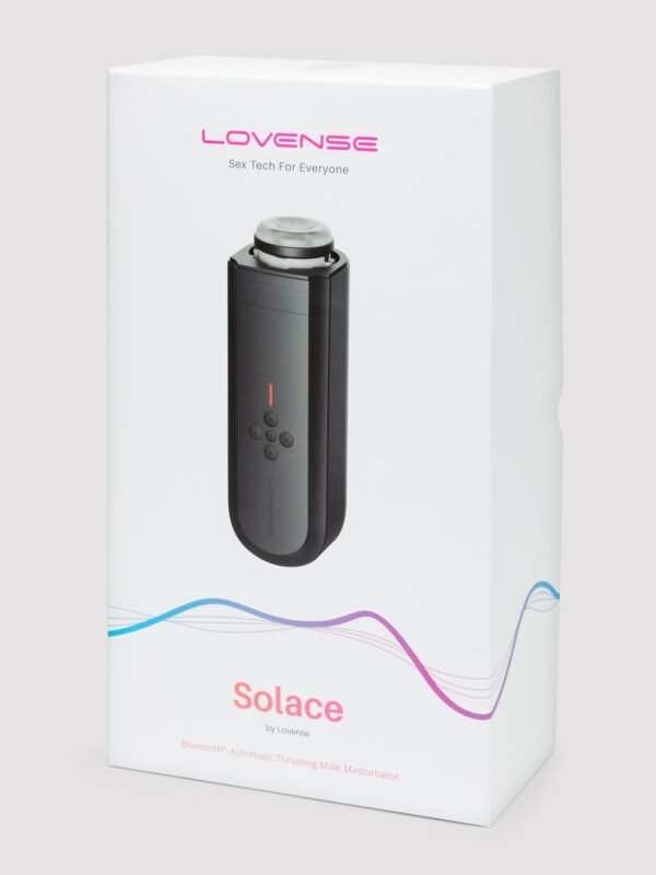Lovense Solace App Controlled Thrusting Masturbator