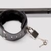 Bondage Boutique Extreme Expandable Spreader Bar with Leather Cuffs
