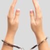 Fifty Shades of Grey You. Are. Mine. Metal Handcuffs