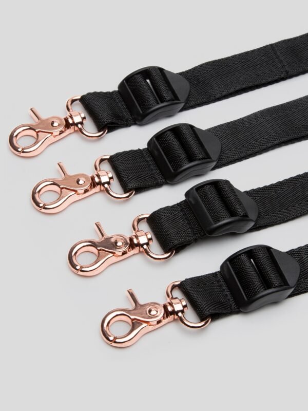 Bondage Boutique Seduce Me Lover's Bed Bondage Kit (6 Piece)