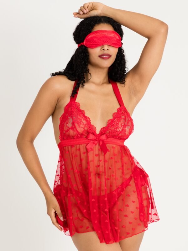 Lovehoney Red Babydoll Gift Set