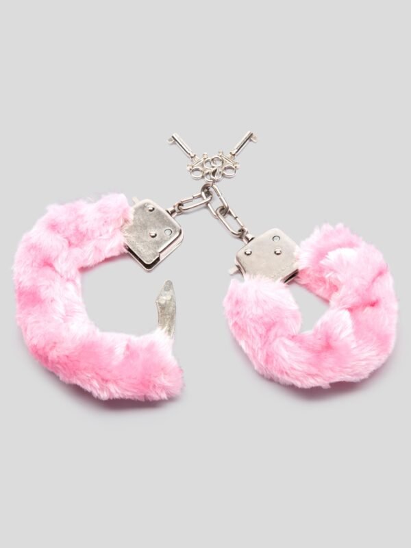 Bondage Boutique Pink Furry Handcuffs