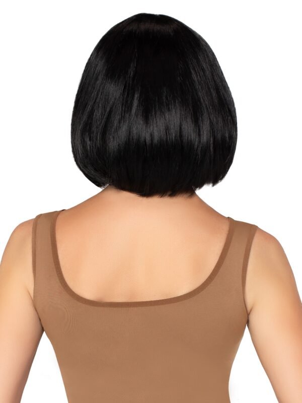 Leg Avenue Brunette Short Natural Wig With Fringe