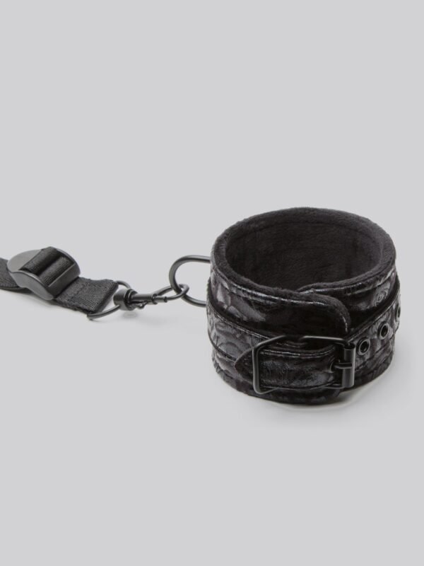 Bondage Boutique Black Rose Under Mattress Restraint Kit (2 Piece)