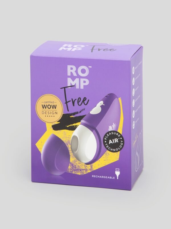 ROMP Free Rechargeable Travel Clitoral Suction Stimulator