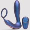 83306_1 Hueman Black Hole Galactic Silicone Remote Control Cock Ring Butt Plug