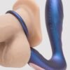 83306_4 Hueman Black Hole Galactic Silicone Remote Control Cock Ring Butt Plug